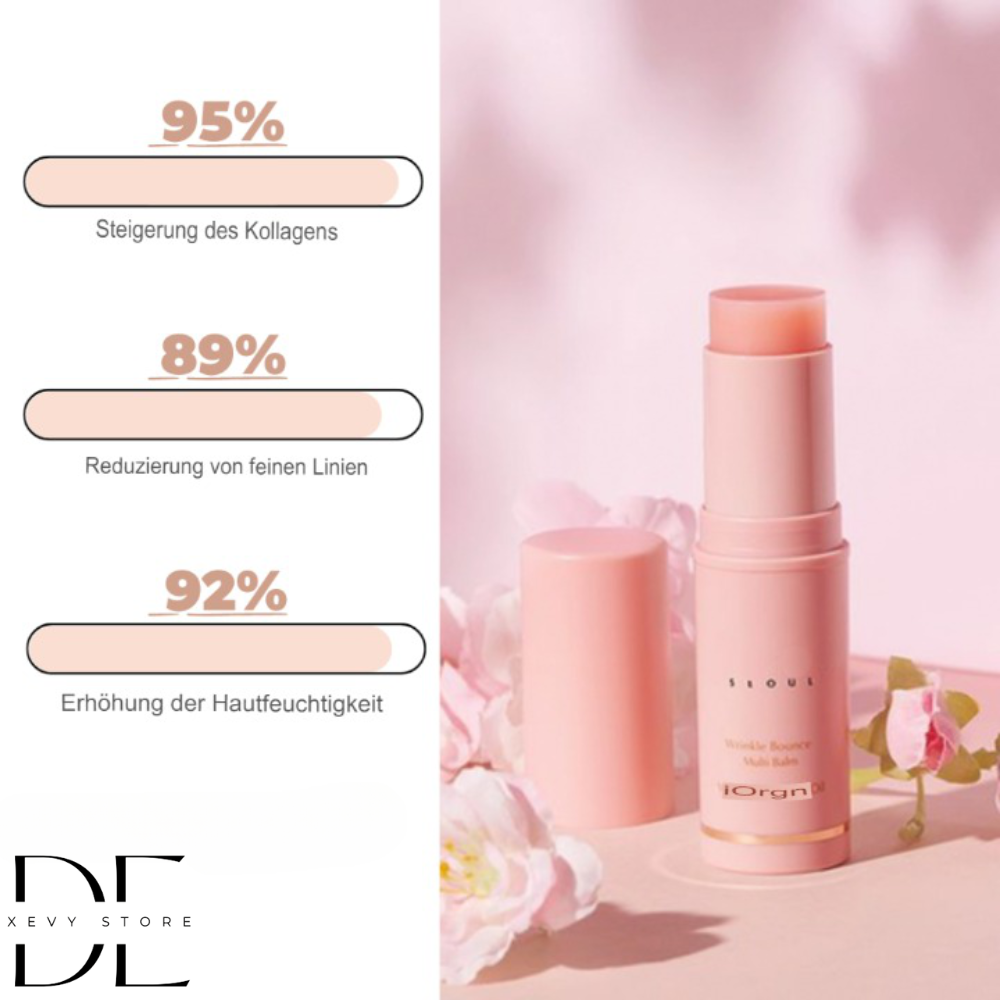 Hydratisierender Kollagen-Balsam-Stick: Anti-Aging, langanhaltende Feuchtigkeit, vielseitig einsetzbar