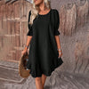 Mia - Elegantes Kleid mit Puffärmeln