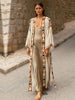 Jiska | Boho bedruckter Kimono Strandjacke