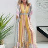 BohoChic™ - Der Bohemian Blumendruck Jumpsuit für Damen