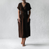 Avah - Elegantes Kleid mit V-Ausschnitt
