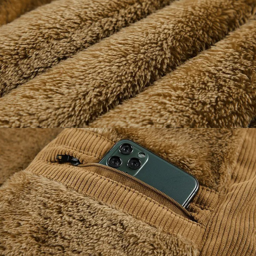 Koen | Cord-Winterjacke für Herren