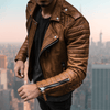 Darrel | Trendige Bikerjacke mit Taschen und Reißverschlüssen
