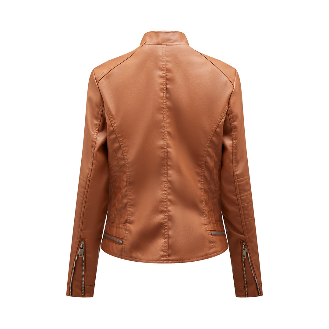 Fleur | Stylische Lederjacke