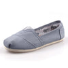 Sophia | Unifarbene Espadrilles aus Canvas