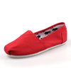 Sophia | Unifarbene Espadrilles aus Canvas