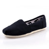Sophia | Unifarbene Espadrilles aus Canvas