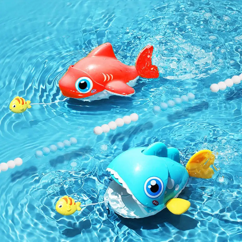AquaWhale™ - Lustige Badespielzeuge für Kinder mit Aufziehmechanismus!
