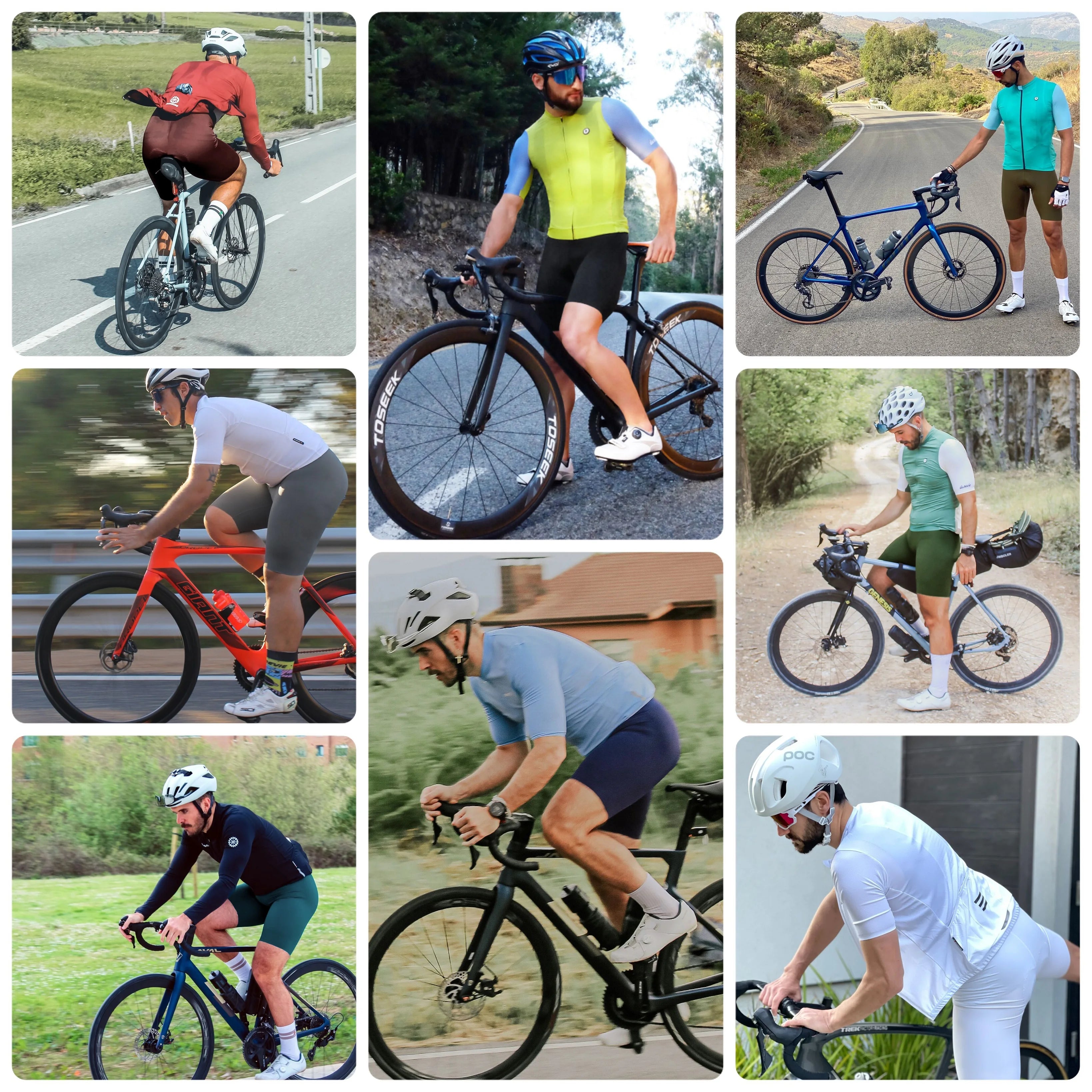 ProRide™ - Nahtlose Herren-Radlerhose für lange Strecken und Komfort!