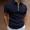 Ian | Poloshirt met rits