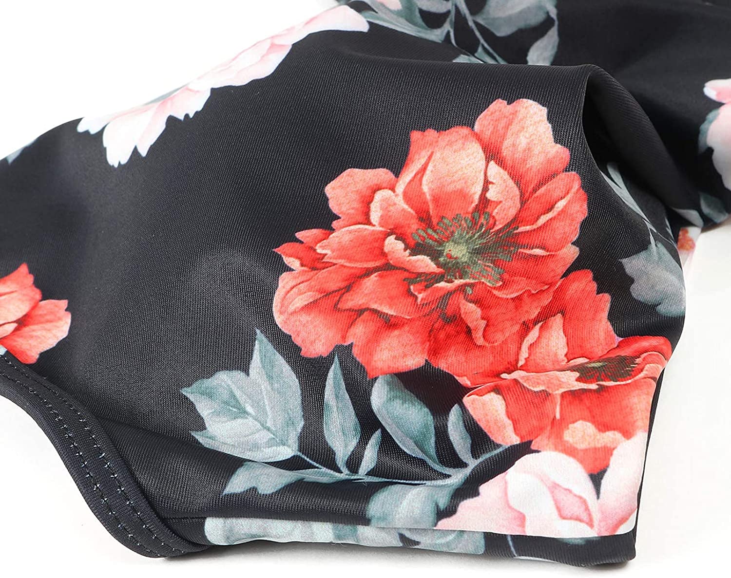 Belle | Hoch taillierter, farbenfroher Damenbikini