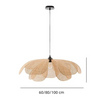 RustikaLeuchter™ - Charmantes Rattan-Design trifft auf rustikale Eleganz.