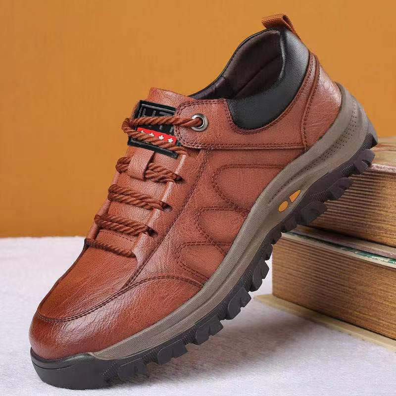 Lotte | Atmungsaktive braune Wanderschuhe