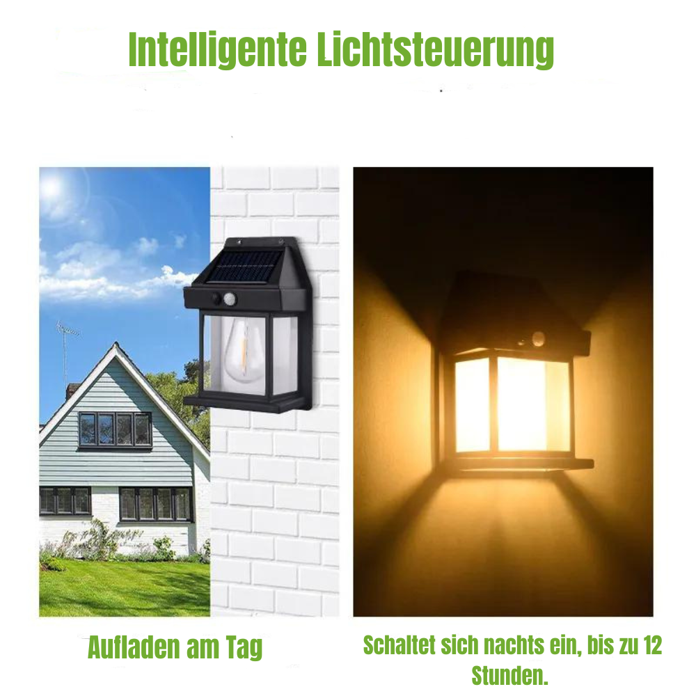 SolarLaterne™ - Kombiniere Ambiente und Funktionalität!