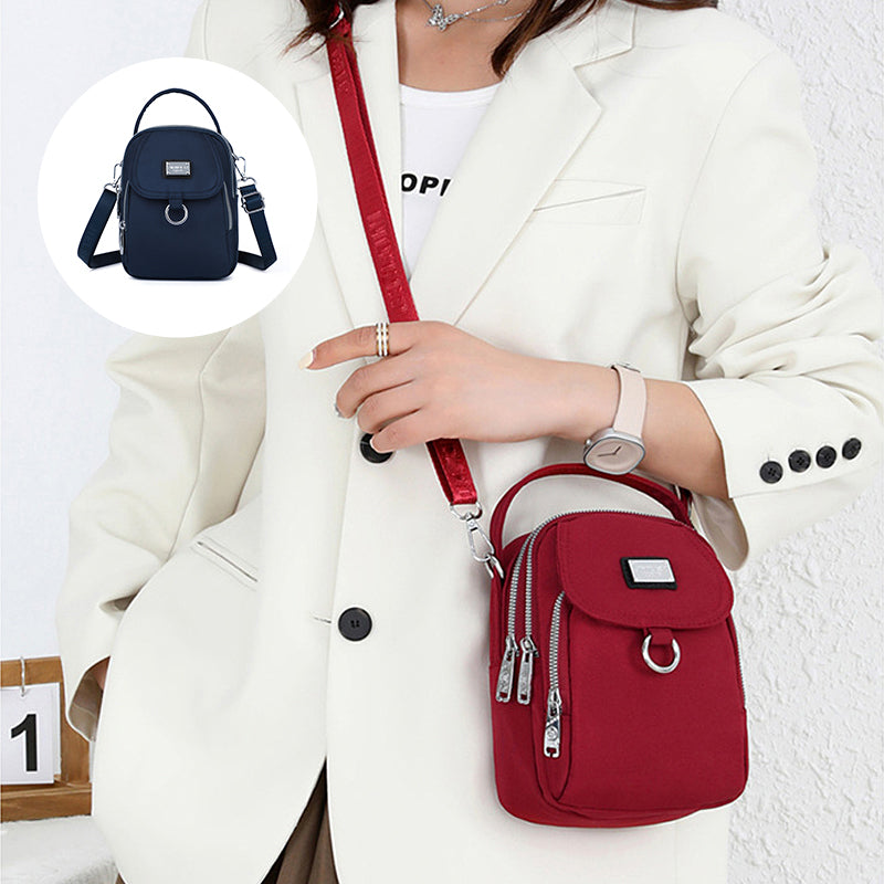 NiftyNylon™ - Ihre vielseitige, sichere und elegante kleine Umhängetasche.