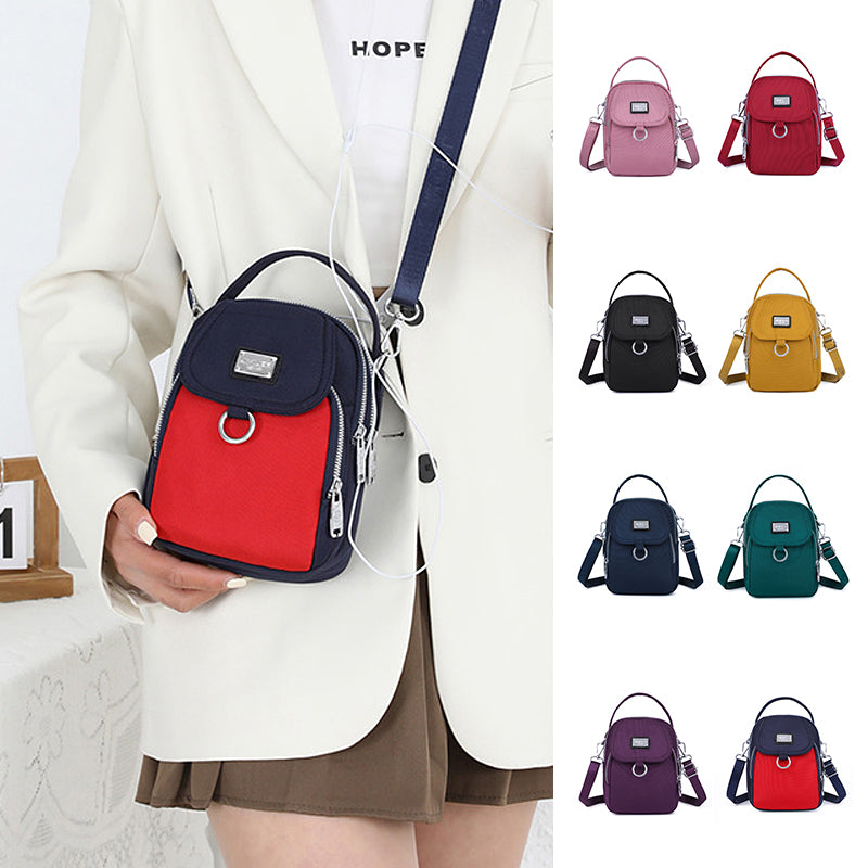 NiftyNylon™ - Ihre vielseitige, sichere und elegante kleine Umhängetasche.