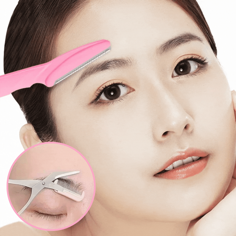 LissePro™ Augenbrauen- & Gesichtstrimmer – Glatte Haut jederzeit und überall