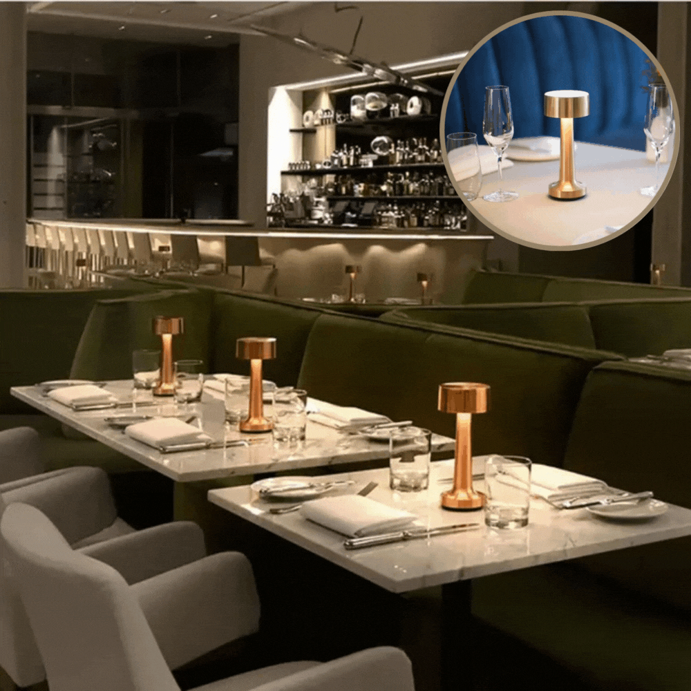 ArcticBeam™ Kabellose Tischlampe – Skandinavische Eleganz für jeden Raum