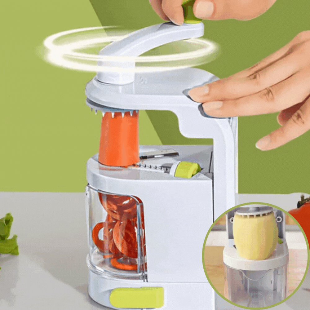 VeggieLoom™ Spiralschneider – Verwandeln Sie Gemüse in gesunde Spiralen in Sekunden