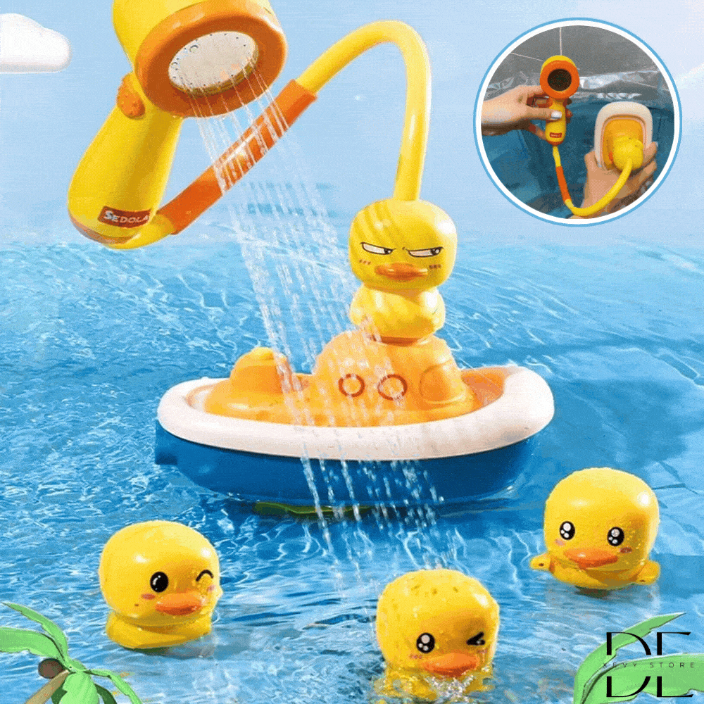 DuckSplash™ - Elektrisches Enten-Boot-Spritzbad-Spielzeug für Kinder!