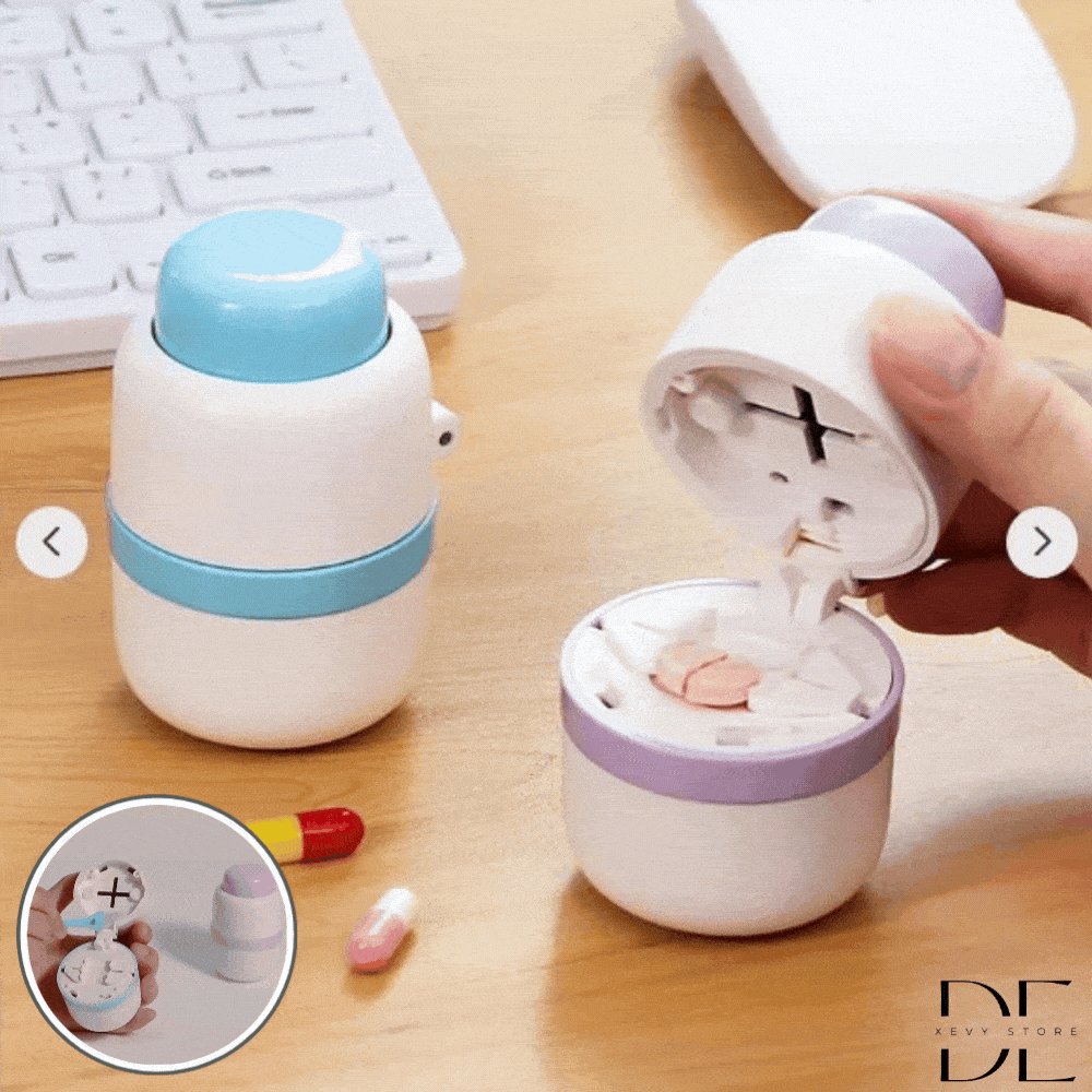 PillSplitter™ - Der vielseitige Tablettenteiler mit cleverem Stauraum