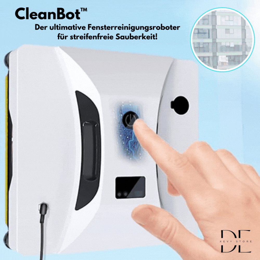 CleanBot™ - Der ultimative Fensterreinigungsroboter für streifenfreie Sauberkeit!