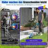 GreenTrimmer™ -  der kabellose elektrische Rasentrimmer für mühelose Rasenpflege