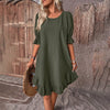 Mia - Elegantes Kleid mit Puffärmeln