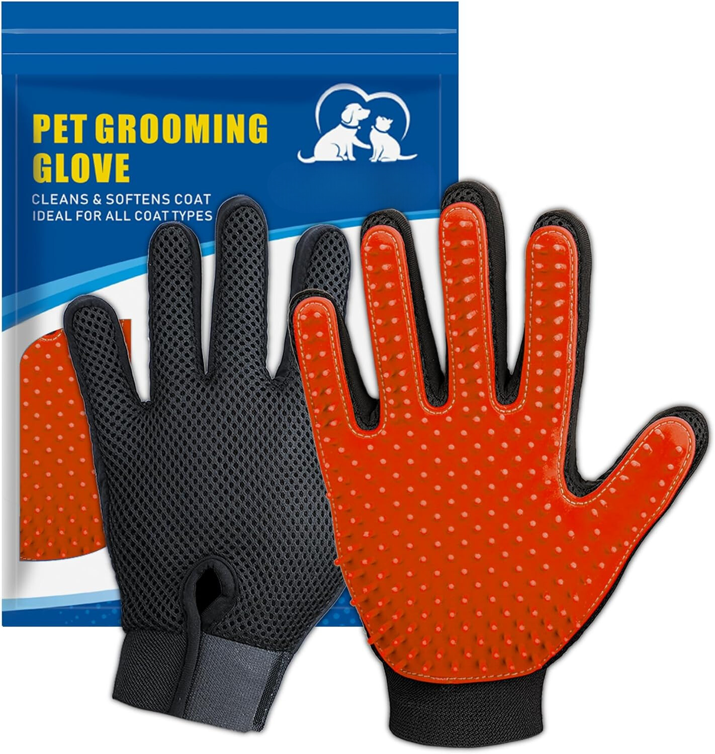 GroomPal™ - Die ultimative Pflegehandschuhe für Ihre Haustiere.