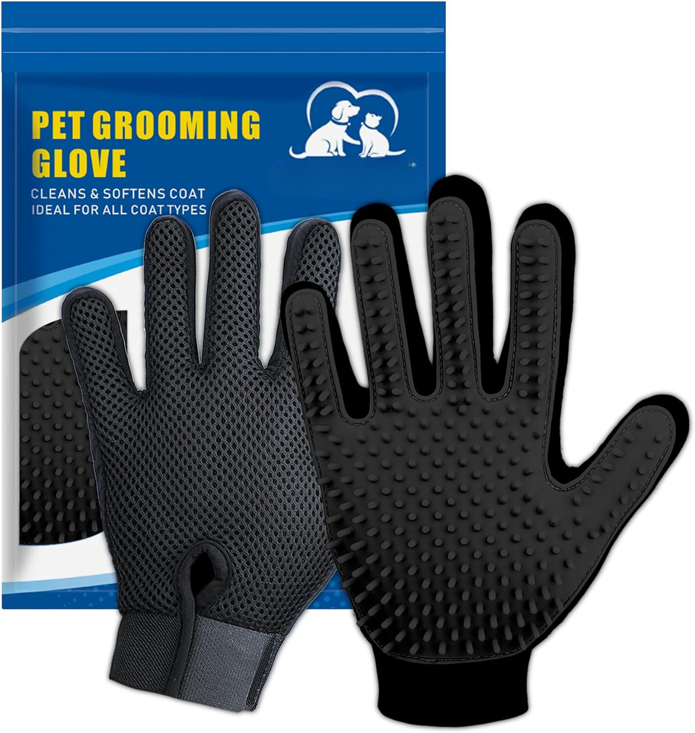 GroomPal™ - Die ultimative Pflegehandschuhe für Ihre Haustiere.