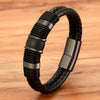 Lina | Gewebtes Lederarmband