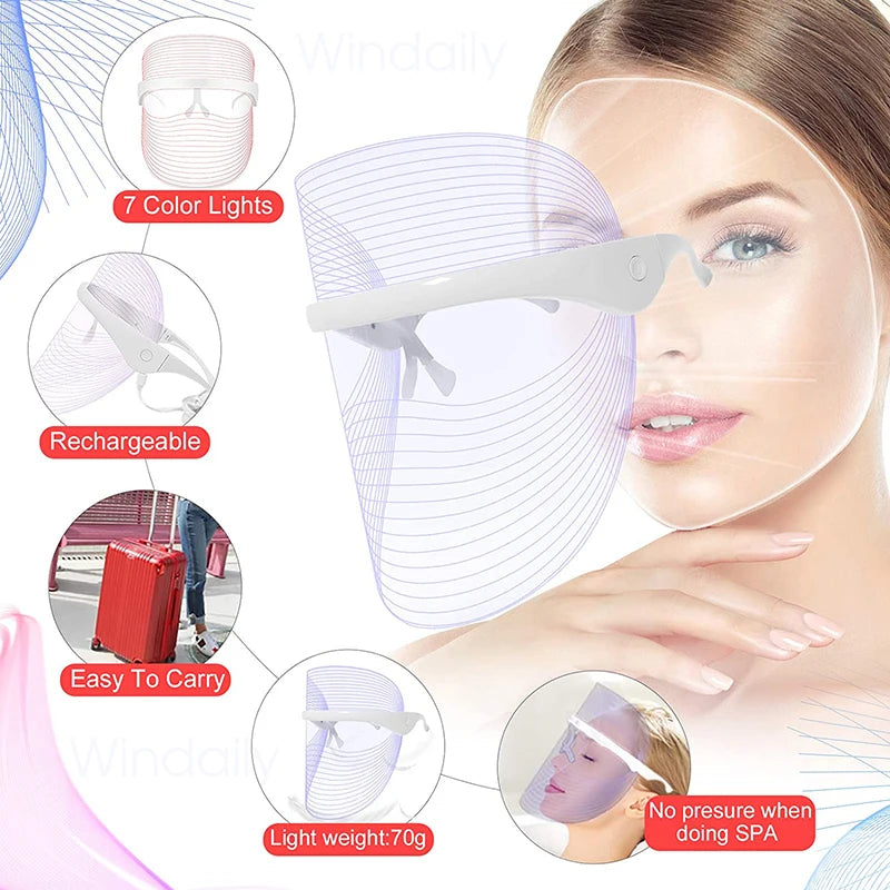 BeautyGlow™ - Die ultimative LED-Gesichtsmaske für Anti-Aging und Hautverjüngung