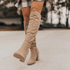Lotte | Kniestiefel mit hohem Absatz