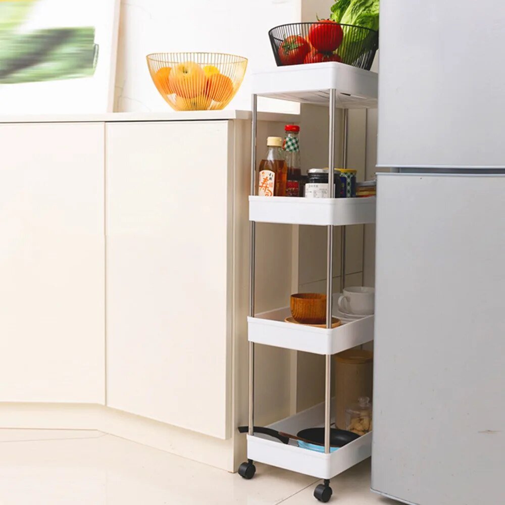 SpaceSaverCart™ | Organisieren Sie Ihr Zuhause mit dem cleveren Regalwagen!