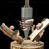 HolzKraft™ - Müheloses Holzspalten für jeden Bohrer!
