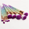 UnicornBrush Pro™ – Professionelles 10-teiliges Make-up-Pinsel-Set mit Regenbogengriff