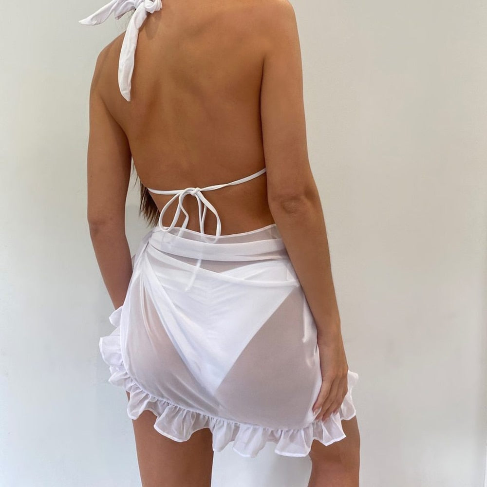 Nina | Hübsches Bikini Cover-up Pareo Tuch