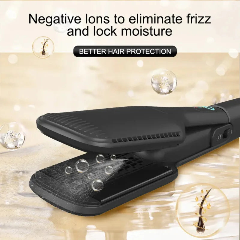 HotStyle™ - Der ultimative 2-in-1 Haarglätter und Lockenstab mit Heißluftfunktion.