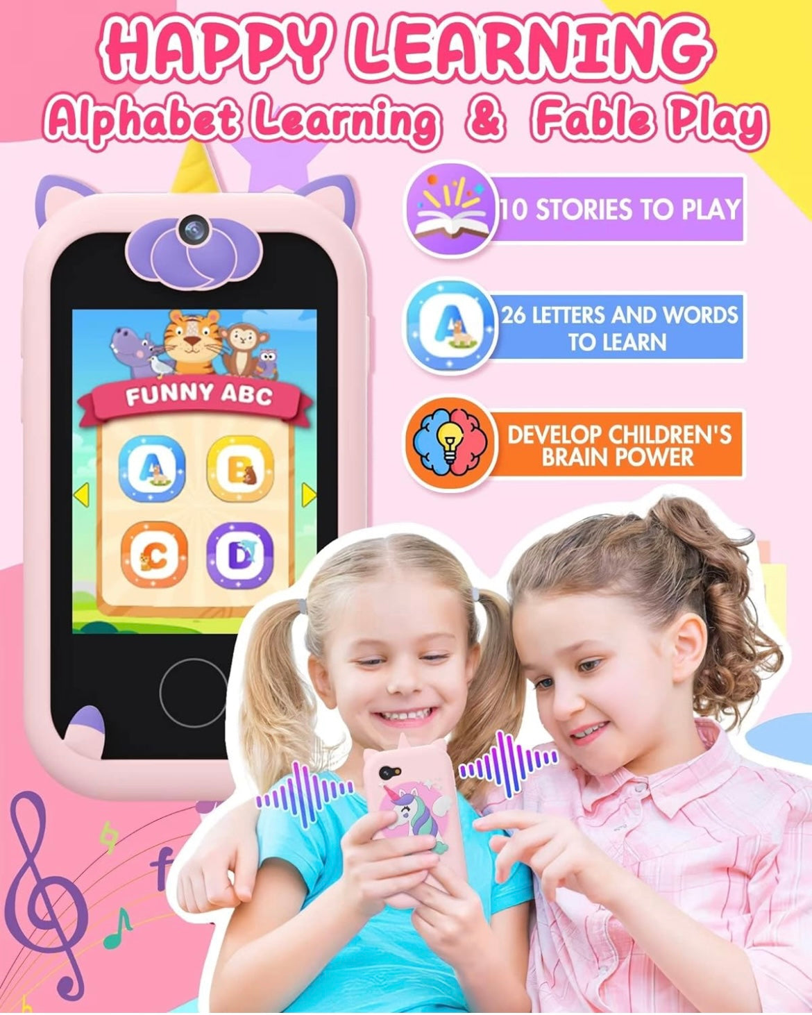 UltimateMini™ - Das ultimative Mini-Kinderhandy für endlose Unterhaltung und Lernen