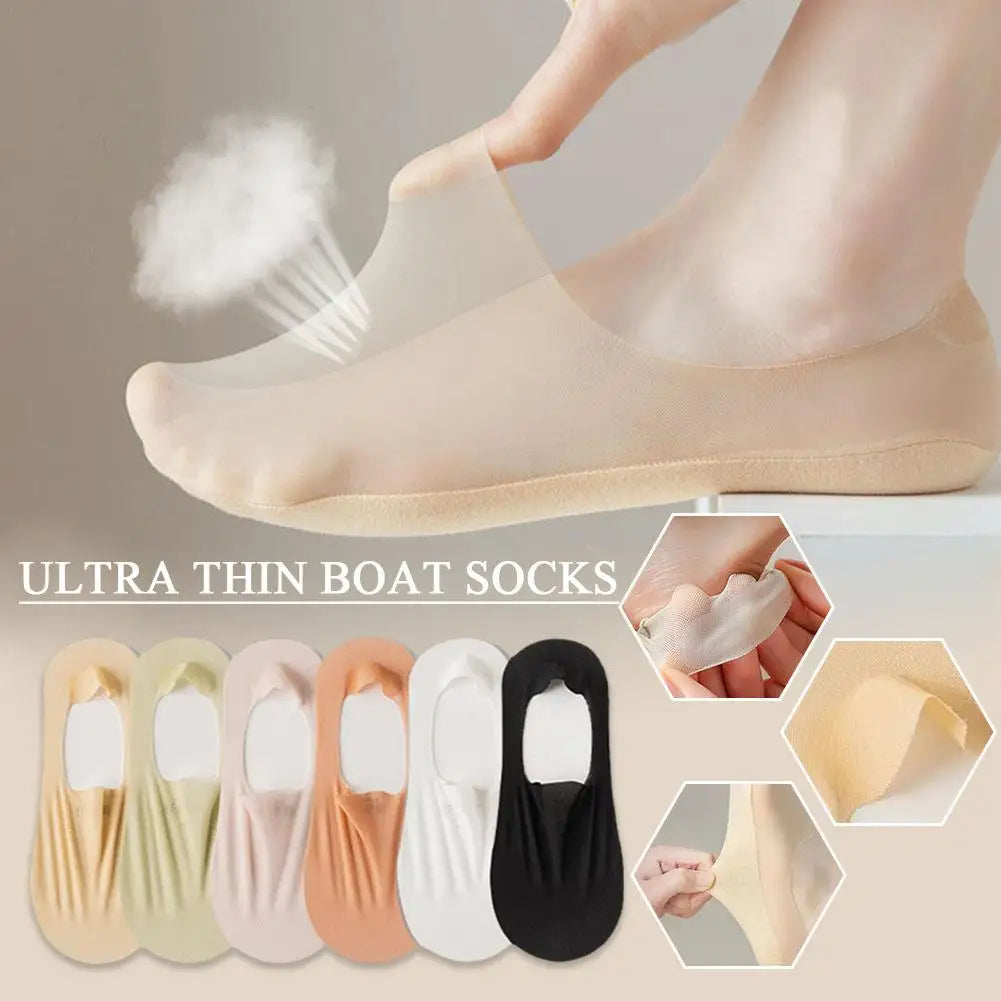 SlipGuard™ - Unsichtbare Anti-Rutsch-Socken für maximalen Komfort!