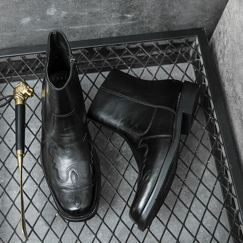 Bram | Klassische Cowboy Stiefel für Herren
