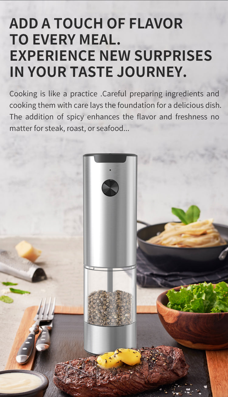 FlavorMate™ Elektrische Mühlen | müheloses Gourmet-Würzen