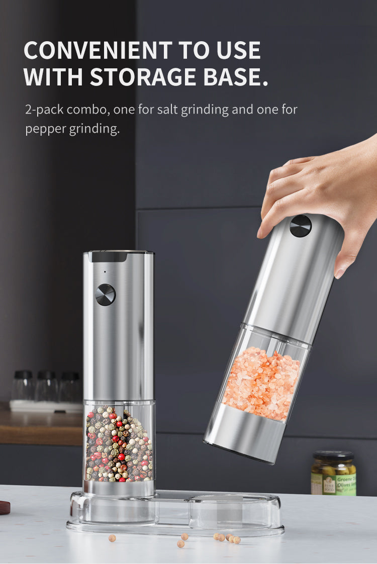 FlavorMate™ Elektrische Mühlen | müheloses Gourmet-Würzen