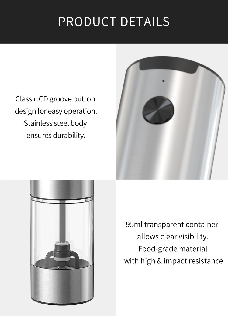 FlavorMate™ Elektrische Mühlen | müheloses Gourmet-Würzen