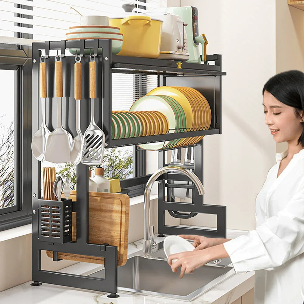 SinkRack™ - Der ultimative multifunktionale Organizer für Ihre Küche