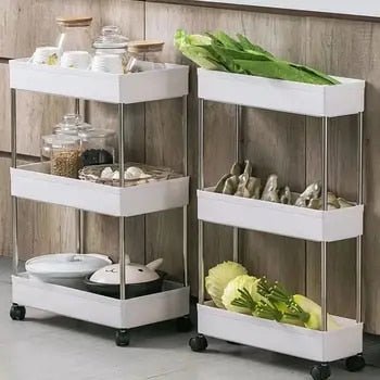 SpaceSaverCart™ | Organisieren Sie Ihr Zuhause mit dem cleveren Regalwagen!