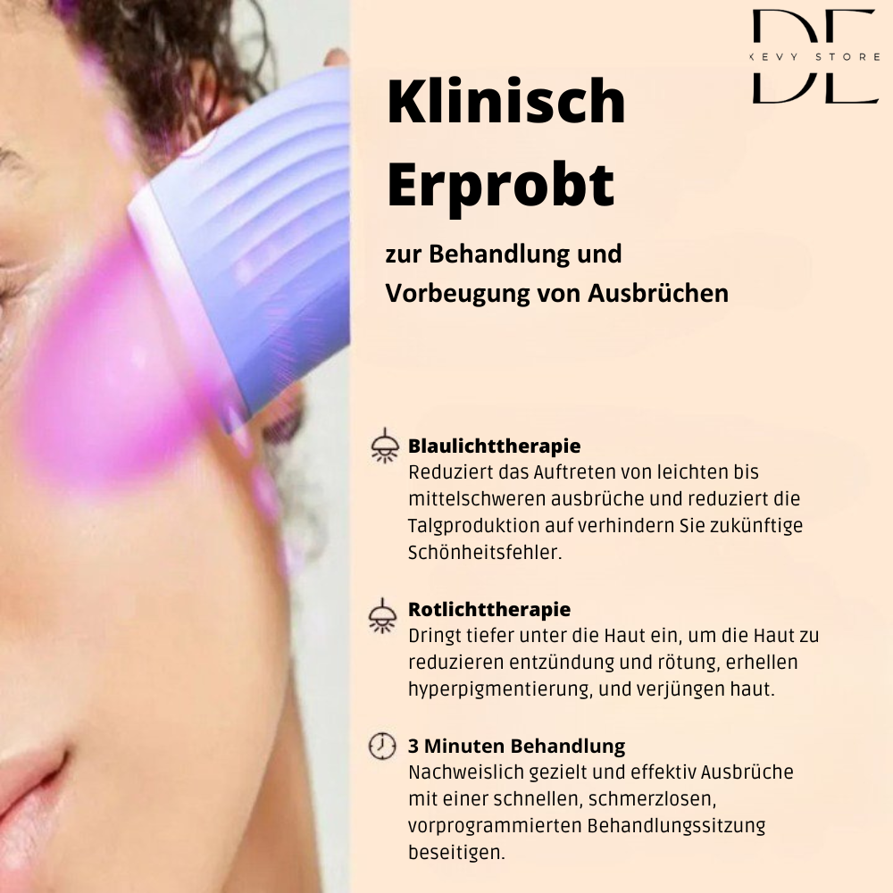 KlareHaut360™ Akne-Busting Lichttherapie Lösung