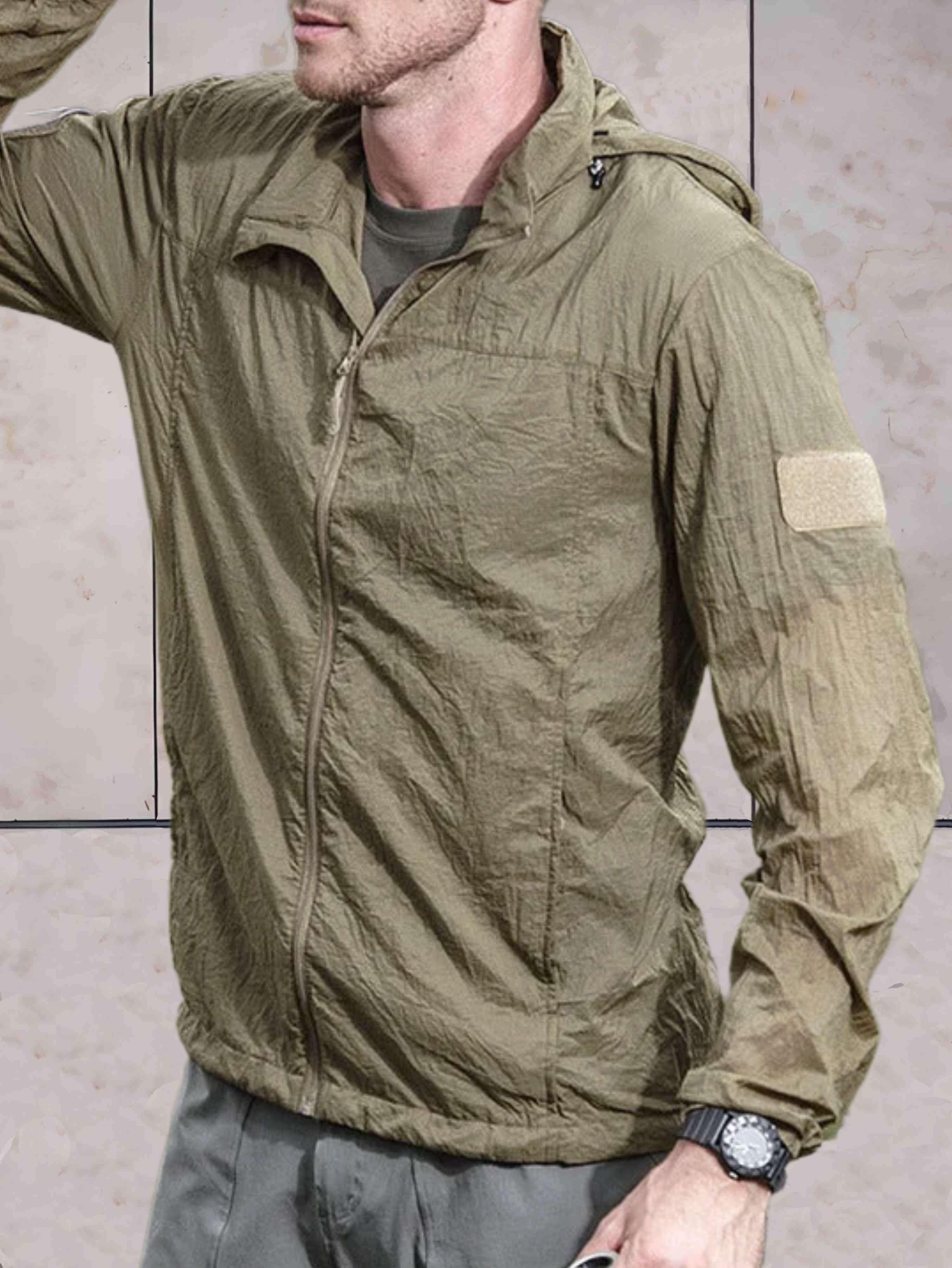 Liam | Leichte Wasserdichte Jacke Mit Kapuze Und Reißverschluss