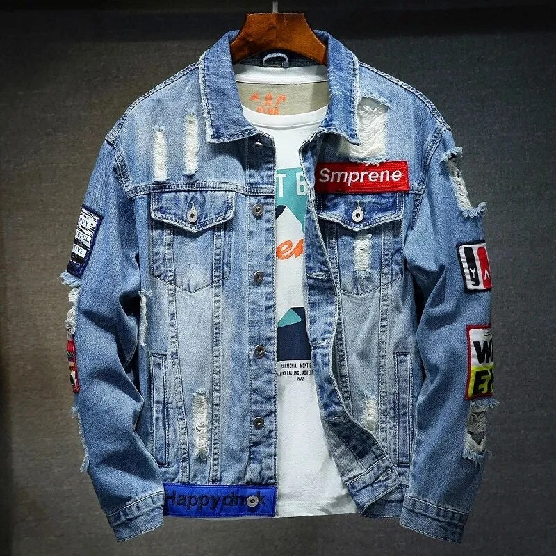Bramus | Denim Cowboy Jacke für Herren