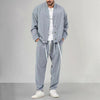 Bastiaan | Set aus Herren-Strickjacke und -Hose